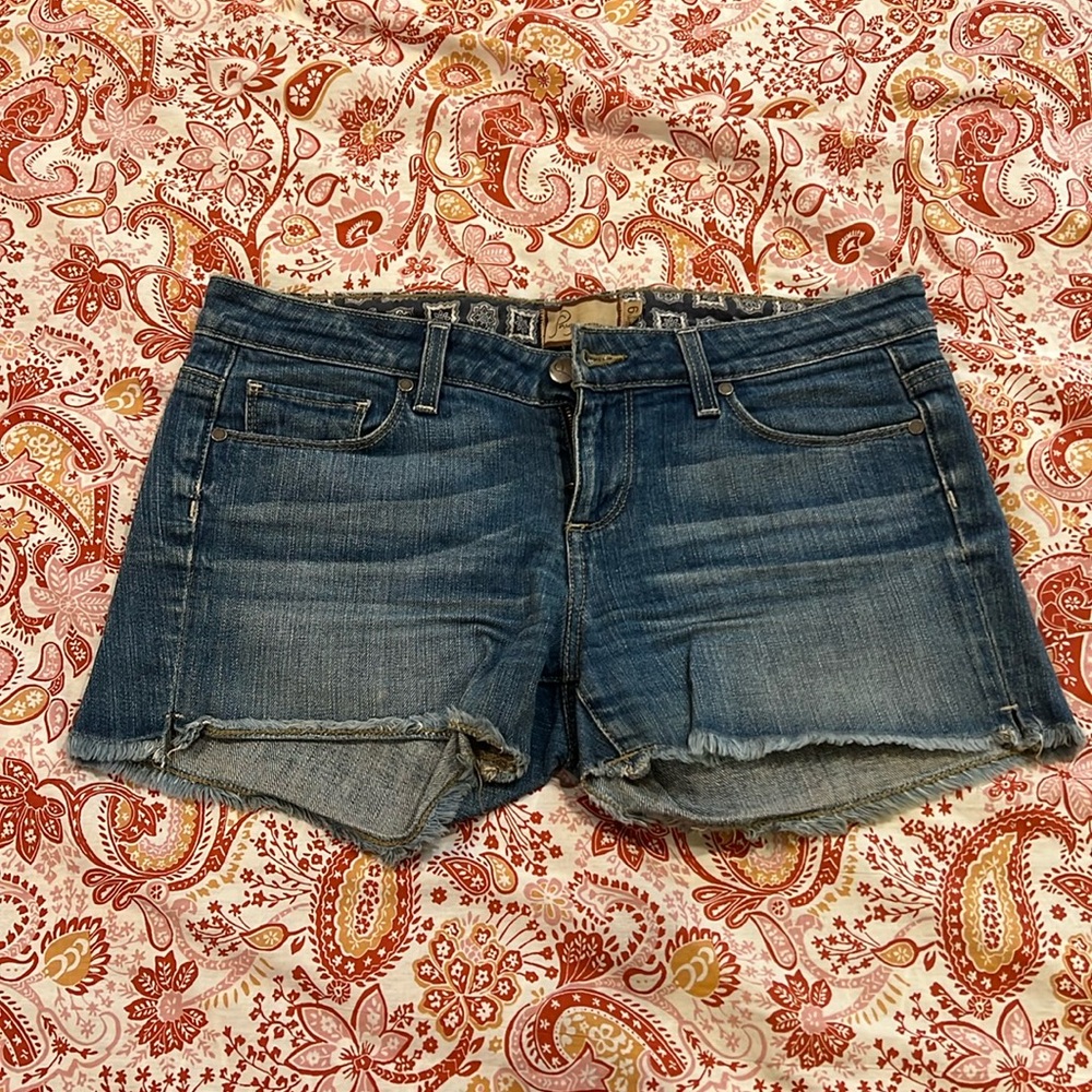 Paige denim shorts 29